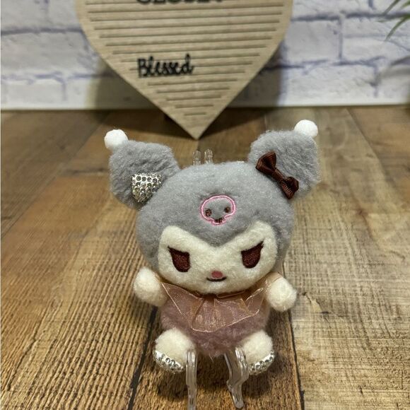 KUROMI key chain Plush doll  new - Picture 1 of 6